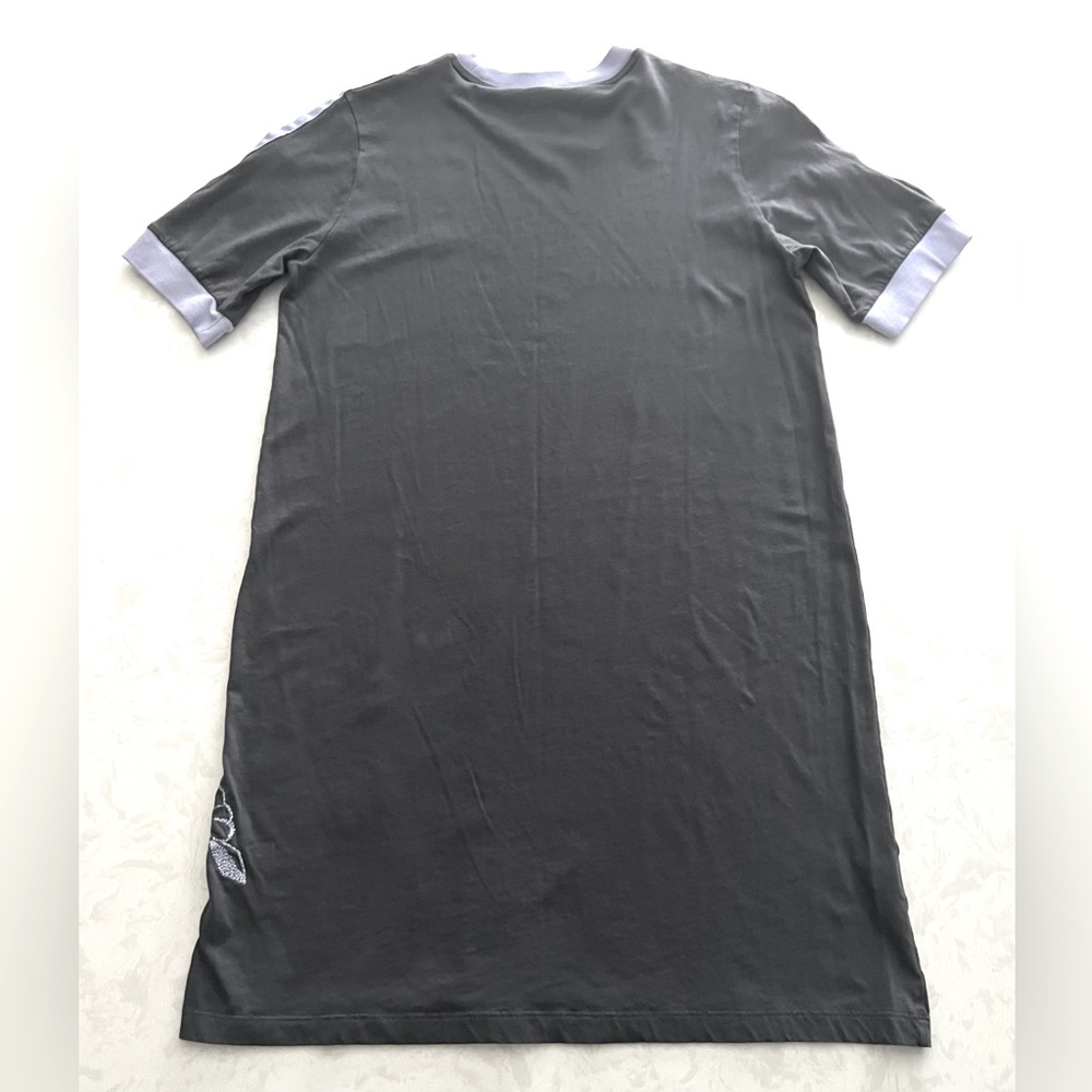ADIDAS Originals Classic Tee Dress with Embroidery- Women’s Medium - Like New - Picture 7 of 7